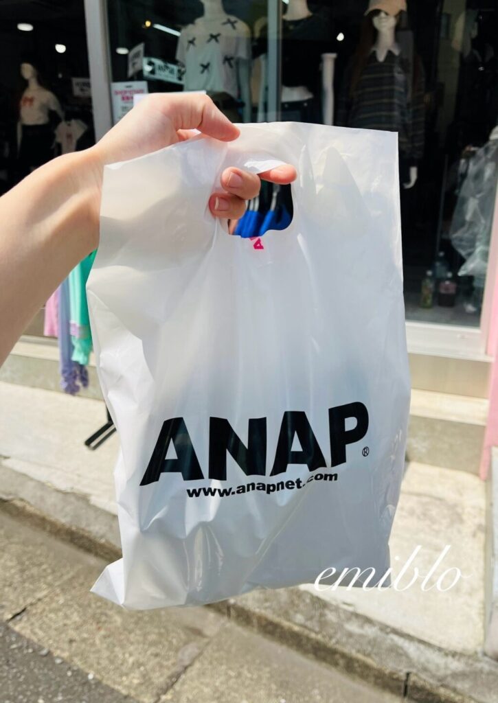 ANAP原宿の袋